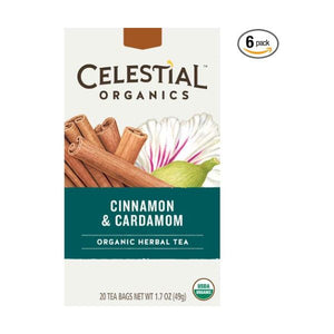 Celestial - Celestial  Organic Cinnamon & Cardamom Tea 20 Bags