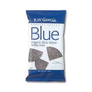 Rw Garcia - Rw Garcia  Organic Blue Corn Tortilla Chips 150g x 15