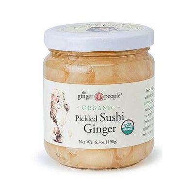 Ginger People - Organic Pickled Sushi Ginger 190g