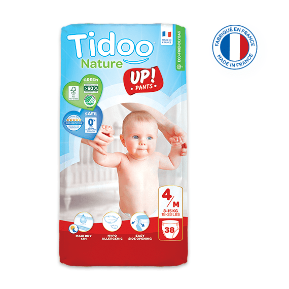 Tidoo Eco Disposable Baby Training Pants Size 5 18s