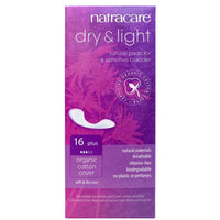 Natracare Dry & Light Plus Pads 16s