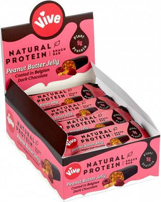Vive Peanut Butter Jelly Protein Bar 49g x 12