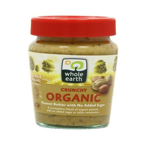 Whole Earth - Peanut Butter - Organic Crunchy 227g