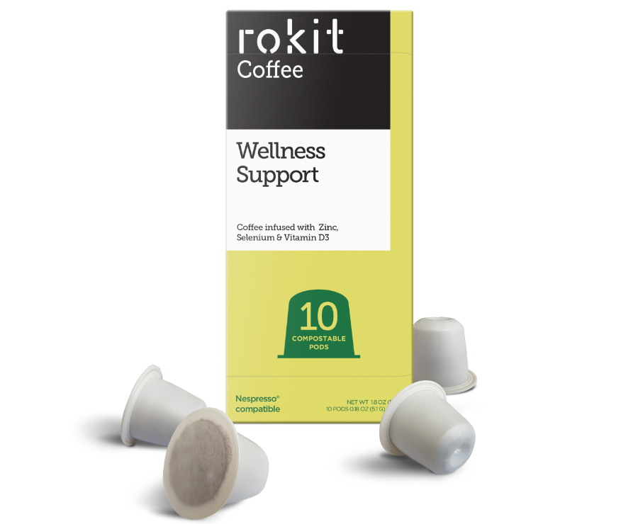 Rokit Wellness Support Nespresso Pods 10s