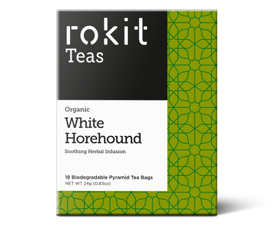 Rokit Org White Horehound Infusion Tea 18 Bags x 6