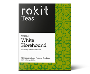 Rokit Org White Horehound Infusion Tea 18 Bags x 6