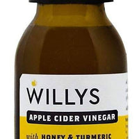 Willys Apple Cider Vinegar Shot With Honey & Turmeric 60ml x 15