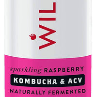 Willys Sparkling Raspberry Kombucha & ACV Drink 250ml x 12
