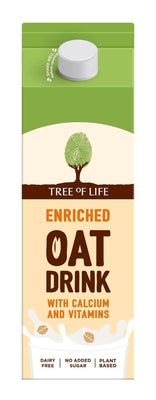 Tree Of Life Enriched Oat Drink 1Ltr