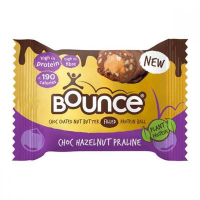 Bounce Dipped Hazelnut Praline Protein Ball 40g x 12