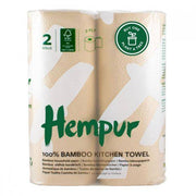 Hempur Super Absorbent Bamboo Kitchen Towel 2 Pack