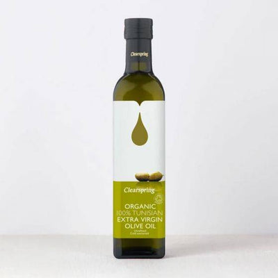 Clearspring Organic Tunisian Extra Virgin Olive Oil 500ml