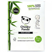 Cheeky Panda The Bamboo Nappies Size 5 (12-16 Kg) 12s