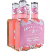 Fentimans Pink Rhubarb Tonic Water Multipack (200mlx4)