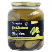 Clearspring Organic Gherkins - Sweet & Sour 680g