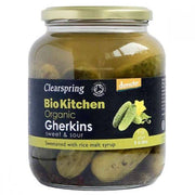 Clearspring Organic Gherkins - Sweet & Sour 680g