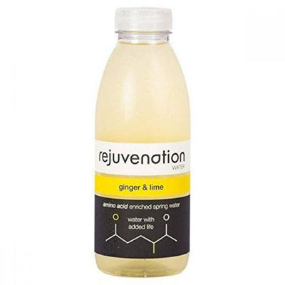 Rejuvenation Water Ginger & Lime Amino Enriched 500ml