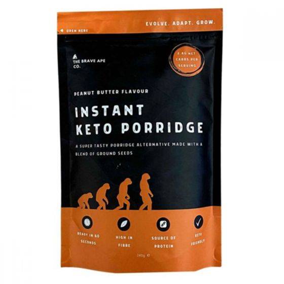 Brave Ape Co Peanut Butter Keto Porridge 240g