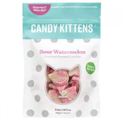Candy Kittens Sour Watermelon Gourmet Sweets 145g x 7