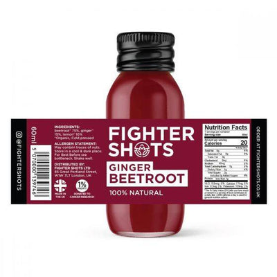 Fighter Shots Ginger & Beetroot Shot 60ml