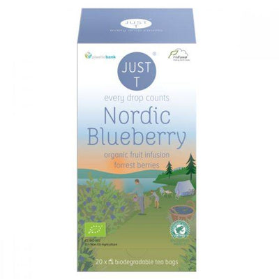 Just T Nordic Blueberry Forest Berries Tea 20 Bags x 6