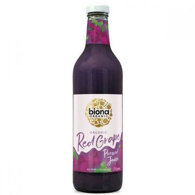 Biona Red Grape Juice - Pressed 750ml