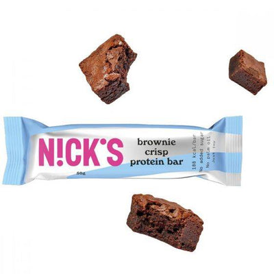 Nicks Protein Bar - Brownie Crisp 50g x 12