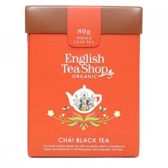 English Tea Shop Chai Black Loose 80g