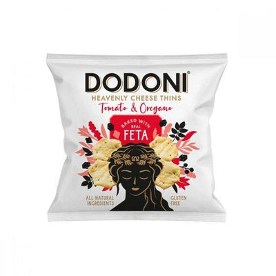 Dodoni Feta Tomato & Oregano Thins 80g x 8