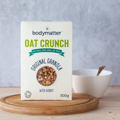 Bodymatter Organic Oat Crunchy Original Cereal 500g x 8