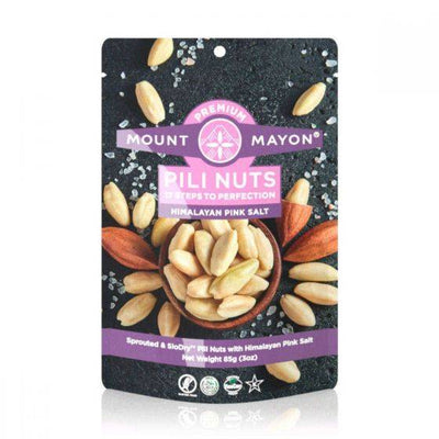 Mount Mayon Premium Pili Nuts - Himalayan Salted 28g x 12