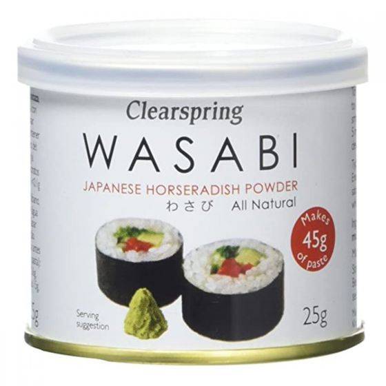 Clearspring Japanese Wasabi Powder - Tin 25g x 6