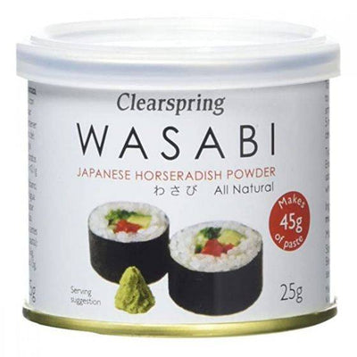Clearspring Japanese Wasabi Powder - Tin 25g x 6