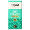 Enjoy Raw Choc Mint Caramel Filled Chocolate Bar 70g x 12
