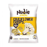Nudies Caramelised Cheese & Onion Cauliflower Crisps 22g x 24
