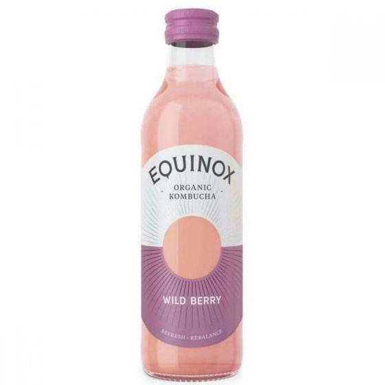 Equinox Kombucha Organic Wild Berry Soft Drink 275ml