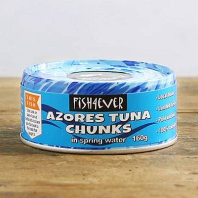 Fish 4 Ever Azores Tuna Chunks in Spring Water 3 Pack (160gx3)