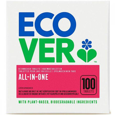 Ecover Dishwasher Tablets - All In One 100s