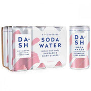 Dash Water Soda - Rhubarb & Ginger Multi (200mlx6) x 4