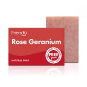 Friendly Soap Rose Geranium 95g x 6