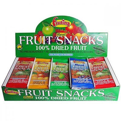 Frutina 100% Dried Fruit Bars - Variety Pack 15g x 60