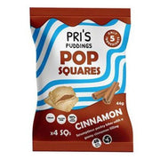 Pri's Puddings Pop Squares - Cinnamon 44g x 12