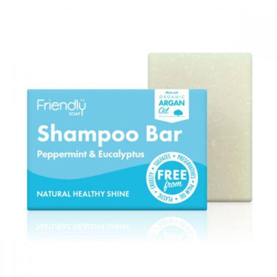 Friendly Soap Peppermint & Eucalyptus Shampoo Bar 95g x 6