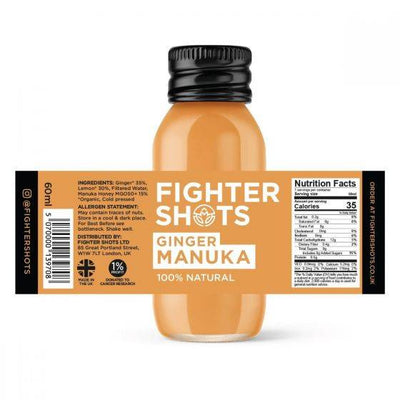 Fighter Shots Ginger & Manuka Shot 60ml