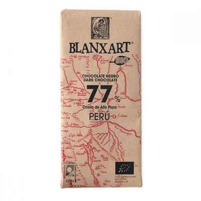 Blanxart Organic Peru Dark 77% Chocolate 80g
