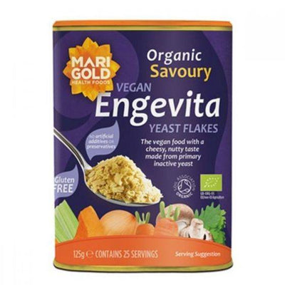 Engevita Organic Vegan Yeast Flakes 125g