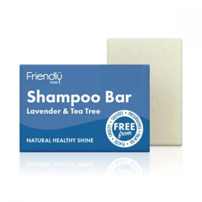 Friendly Soap Lavender & Tea Tree Shampoo Bar 95g x 6