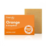 Friendly Soap Orange & Grapefruit 95g x 6