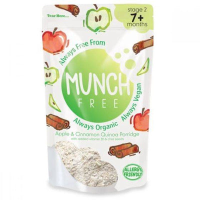 Munch Free Apple & Cinnamon Quinoa Porridge 160g x 5