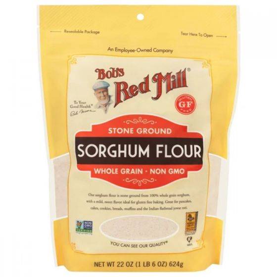 Bobs Red Mill Gluten Free Sorghum Flour 624g x 4